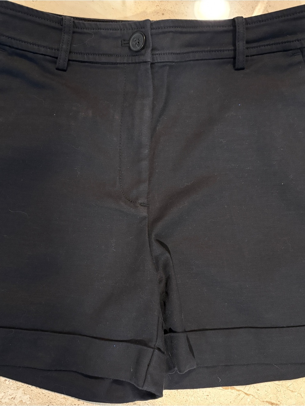 LOFT Black High-Waist Women's Shorts